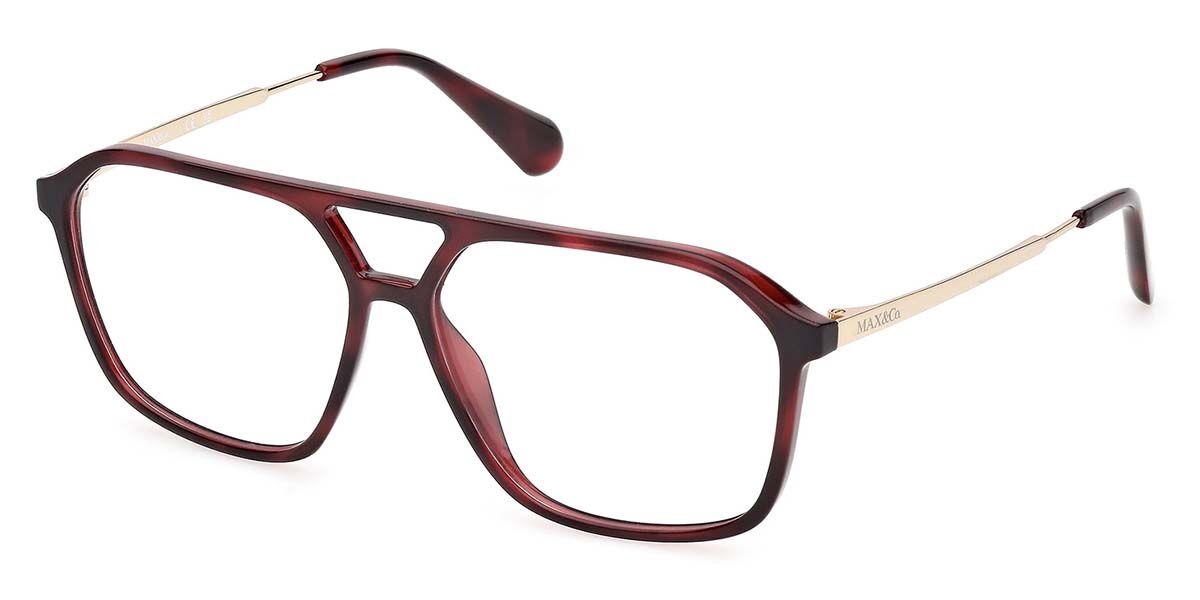 Photos - Glasses & Contact Lenses MAX&Co. Max & Co. Max & Co. MO5172 055 Women's Eyeglasses Tortoiseshell Size 56  - Blue Light Block Available (Frame Only)