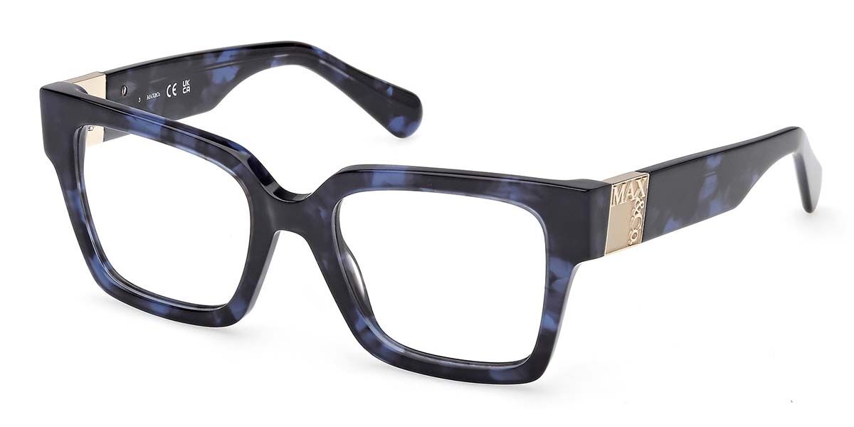 Photos - Glasses & Contact Lenses MAX&Co. Max & Co. Max & Co. MO5175 055 Women's Eyeglasses Tortoiseshell Size 51  - Blue Light Block Available (Frame Only)