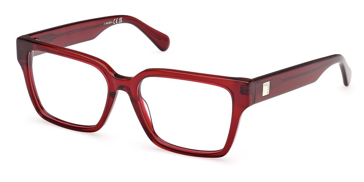 Photos - Glasses & Contact Lenses MAX&Co. Max & Co. Max & Co. MO5179 066 Women's Eyeglasses Red Size 51  - Blue Light Block Available (Frame Only)