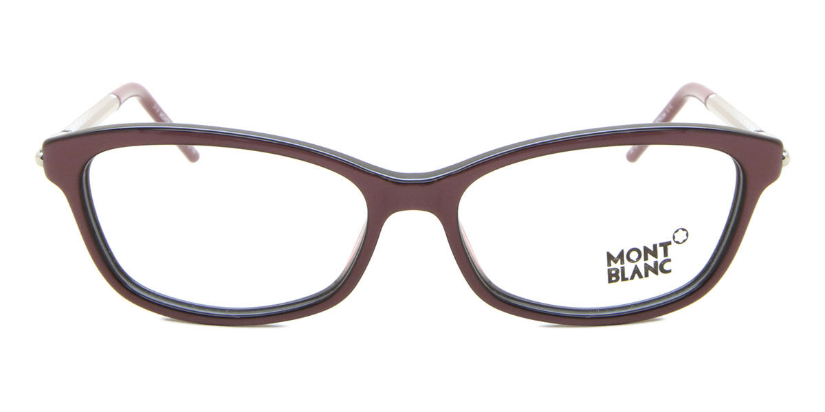 Montblanc MB0437 Women's Glasses, Silver, Size 53