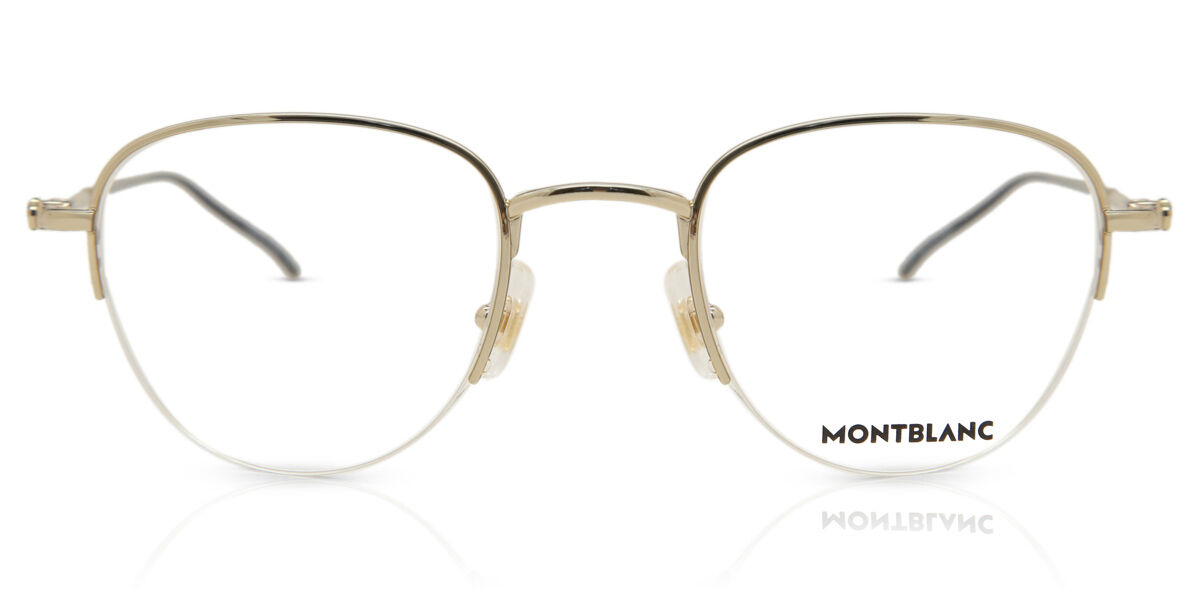 Gafas Graduadas Mont Blanc MB0129O 002 Dorado | SmarBuyGlasses US