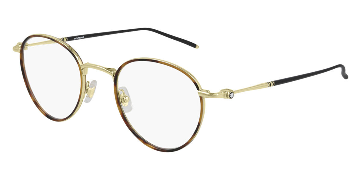 Mont Blanc MB0162O 001 Eyeglasses in Black | SmartBuyGlasses USA