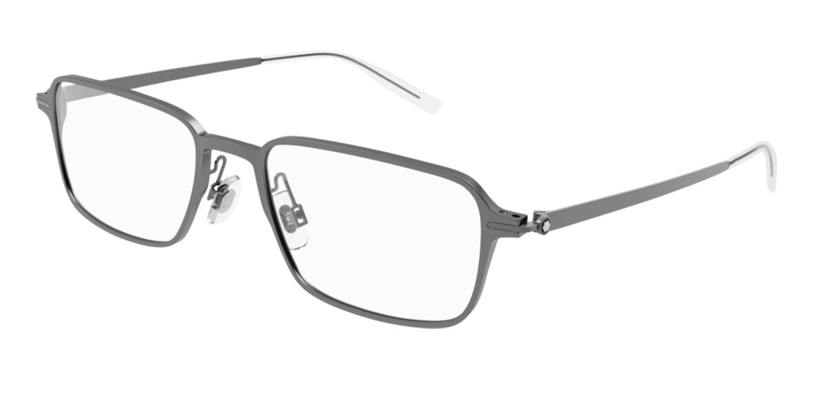 Mont Blanc MB0194O 001 Eyeglasses in Matte Black | SmartBuyGlasses USA