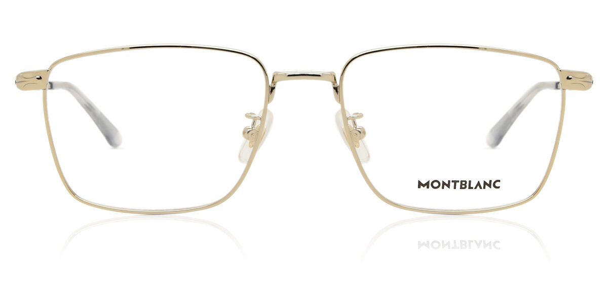 Montblanc Mont Blanc MB0308O 004 Men's GlassesSize - Free Lenses - HSA/FSA Insurance - Blue Light Block Available