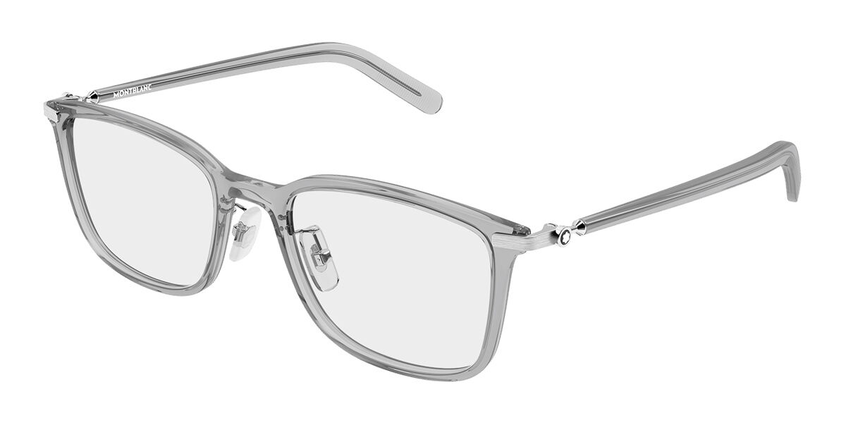 Montblanc MB0500OA Vestibilità Orientale 003 Occhiali da Vista Chiari per Uomo (Solo Montatura)