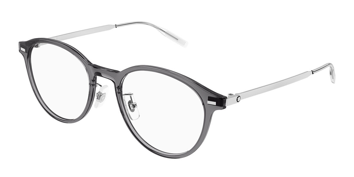 Montblanc MB0507OA Vestibilità Orientale 003 Occhiali da Vista Chiari per Uomo (Solo Montatura)
