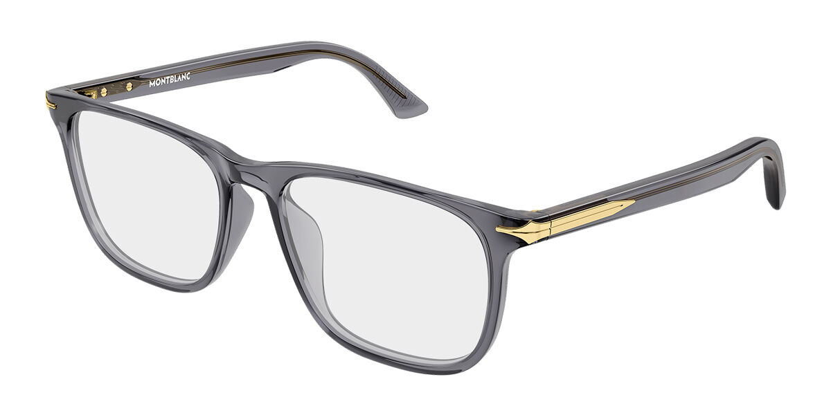 Montblanc MB0520OL Vestibilità Orientale 005 Occhiali da Vista Chiari per Uomo (Solo Montatura)