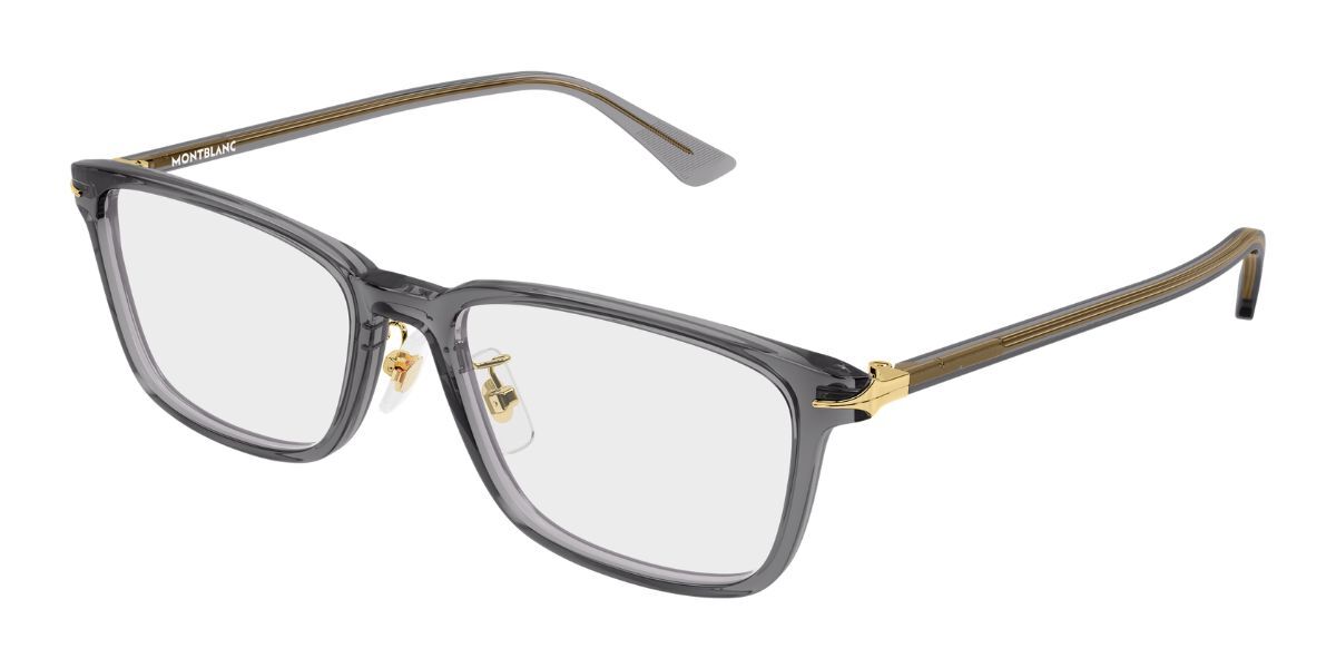 Montblanc MB0531OA Vestibilità Orientale 003 Occhiali da Vista Chiari per Uomo (Solo Montatura)