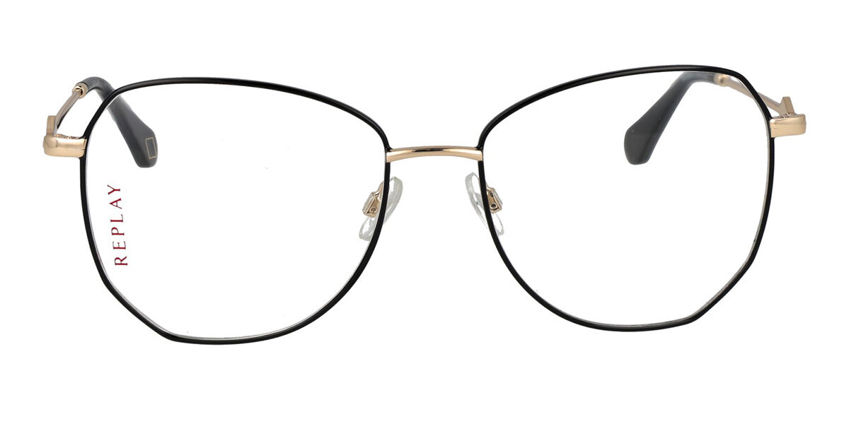 Replay RY 290V Women's Glasses, Black, Size 57