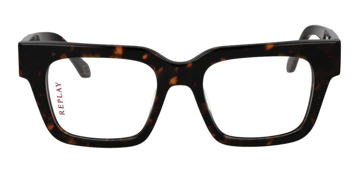Replay RY 296V Men's Glasses, Tortoiseshell, Size 53