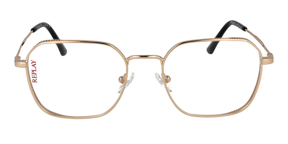 Replay RY 463V Men's Glasses, Gold, Size 53