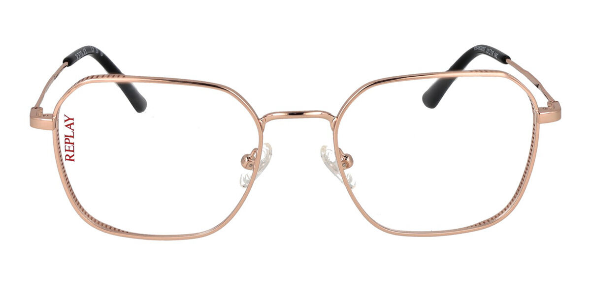 Replay RY 463V Men's Glasses, Gold, Size 53