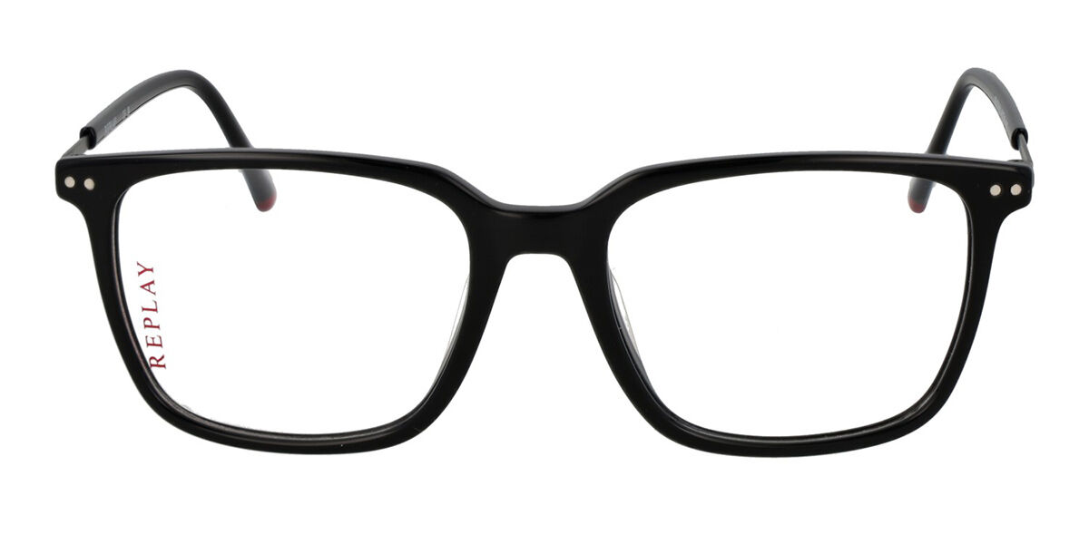 Replay RY 471V Men's Glasses, Black, Size 53