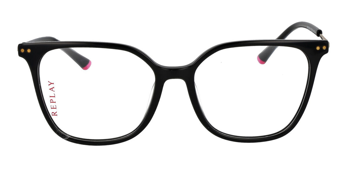 Replay RY 473V Women's Glasses, Black, Size 53
