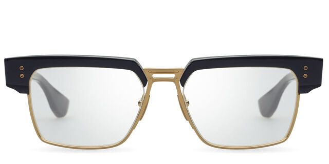 Dita Hakatron DTX410-A-01 Yellow Gold/Black Eyeglasses 