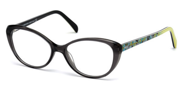 Photos - Glasses & Contact Lenses Emilio Pucci EP5031 020 Women's Eyeglasses Grey Size 52 (Fram 