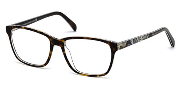 Photos - Glasses & Contact Lenses Emilio Pucci EP5032 056 Women's Eyeglasses Tortoiseshell Size 