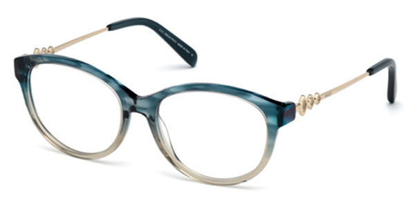 Photos - Glasses & Contact Lenses Emilio Pucci EP5041 098 Women's Eyeglasses Grey Size 53 (Fram 