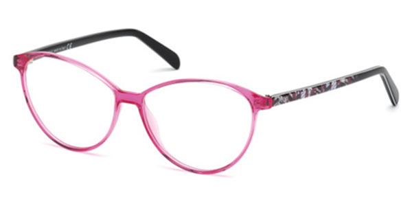 Zdjęcia - Okulary i soczewki kontaktowe Emilio Pucci EP5047 075 54 Różowe Damskie Okulary Korekcyjne 
