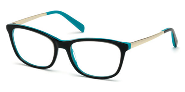 Photos - Glasses & Contact Lenses Emilio Pucci EP5068 092 Women's Eyeglasses Blue Size 54 (Fram 