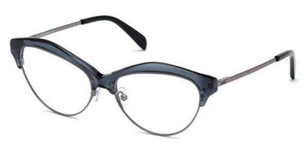 Photos - Glasses & Contact Lenses Emilio Pucci EP5069 020 Women's Eyeglasses Grey Size 56 (Fram 