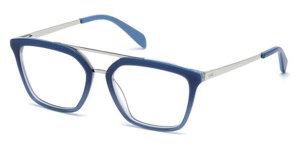 Photos - Glasses & Contact Lenses Emilio Pucci EP5071 086 Women's Eyeglasses Blue Size 52 (Fram 