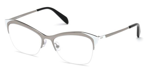 Photos - Glasses & Contact Lenses Emilio Pucci EP5074 008 Women's Eyeglasses Grey Size 53 (Fram 