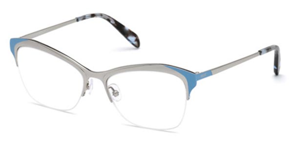 Photos - Glasses & Contact Lenses Emilio Pucci EP5074 020 Women's Eyeglasses Grey Size 53 (Fram 
