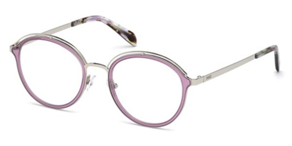 Photos - Glasses & Contact Lenses Emilio Pucci EP5075 080 Women's Eyeglasses Pink Size 49 (Fram 
