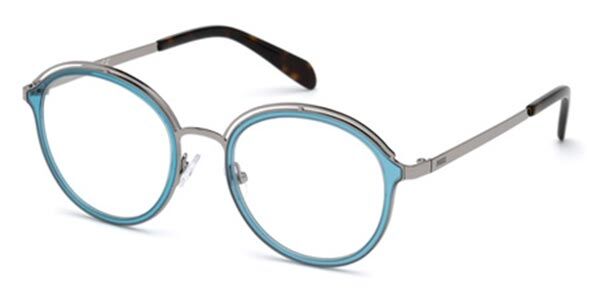 Photos - Glasses & Contact Lenses Emilio Pucci EP5075 092 Women's Eyeglasses Blue Size 49 (Fram 