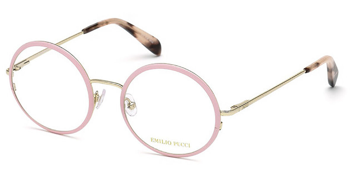 Photos - Glasses & Contact Lenses Emilio Pucci EP5079 074 Women's Eyeglasses Pink Size 49 (Fram 