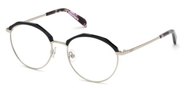 Photos - Glasses & Contact Lenses Emilio Pucci EP5103 005 Women's Eyeglasses Black Size 52 (Fra 