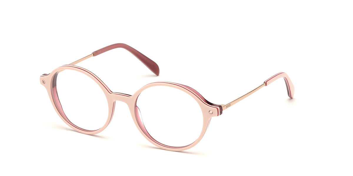 Photos - Glasses & Contact Lenses Emilio Pucci EP5118 024 Women's Eyeglasses Gold Size 50 (Fram 