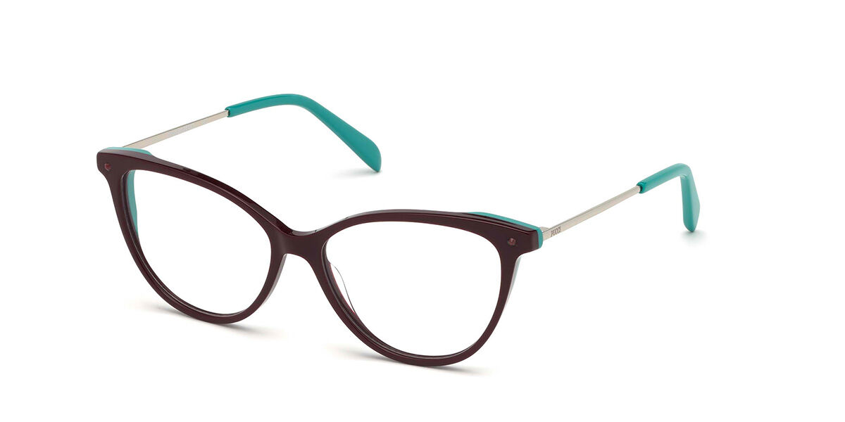 Photos - Glasses & Contact Lenses Emilio Pucci EP5119 071 Women's Eyeglasses Brown Size 55 (Fra 