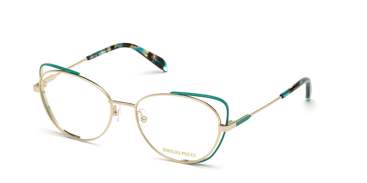 Emilio Pucci EP5141 032 54 Guldiga Glasögon (Endast Båge) Kvinna