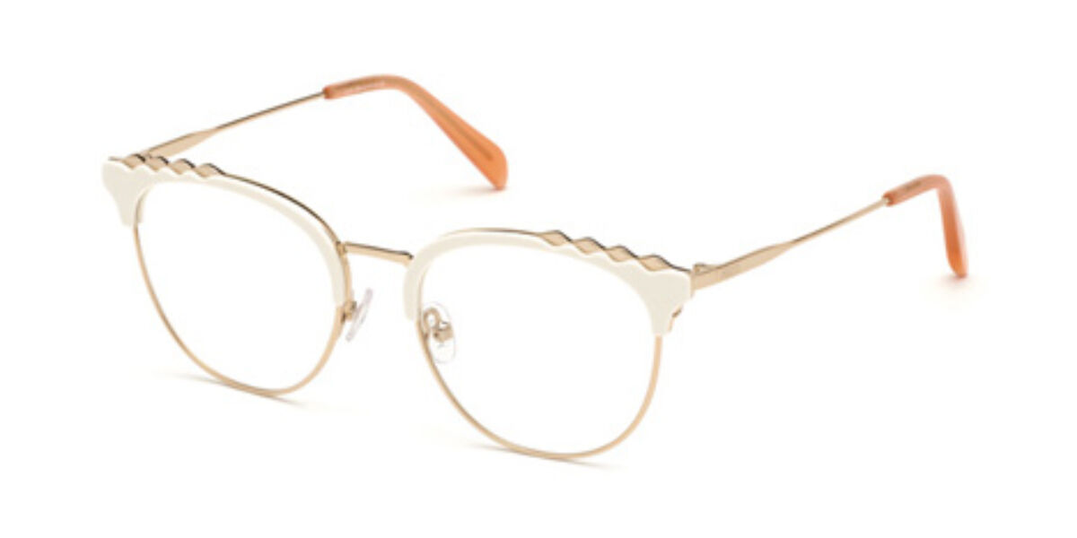 Photos - Glasses & Contact Lenses Emilio Pucci EP5146 024 Women's Eyeglasses White Size 50 (Fra 
