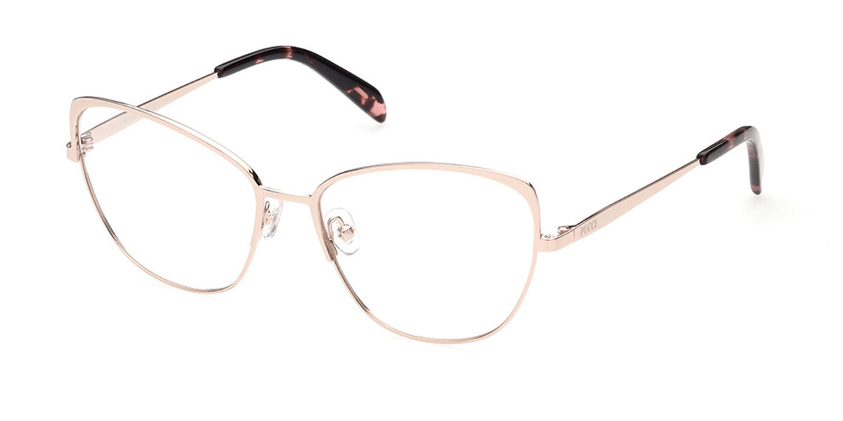 Photos - Glasses & Contact Lenses Emilio Pucci EP5188 028 Women's Eyeglasses Rose-Gold Size 56 