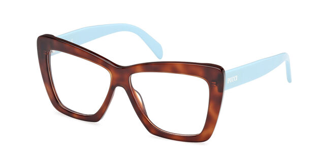 Emilio Pucci Brown Women Women\'s Frames Emilio Pucci Women Eyeglasses EP5198 056 Brown Full Rim  main image 4