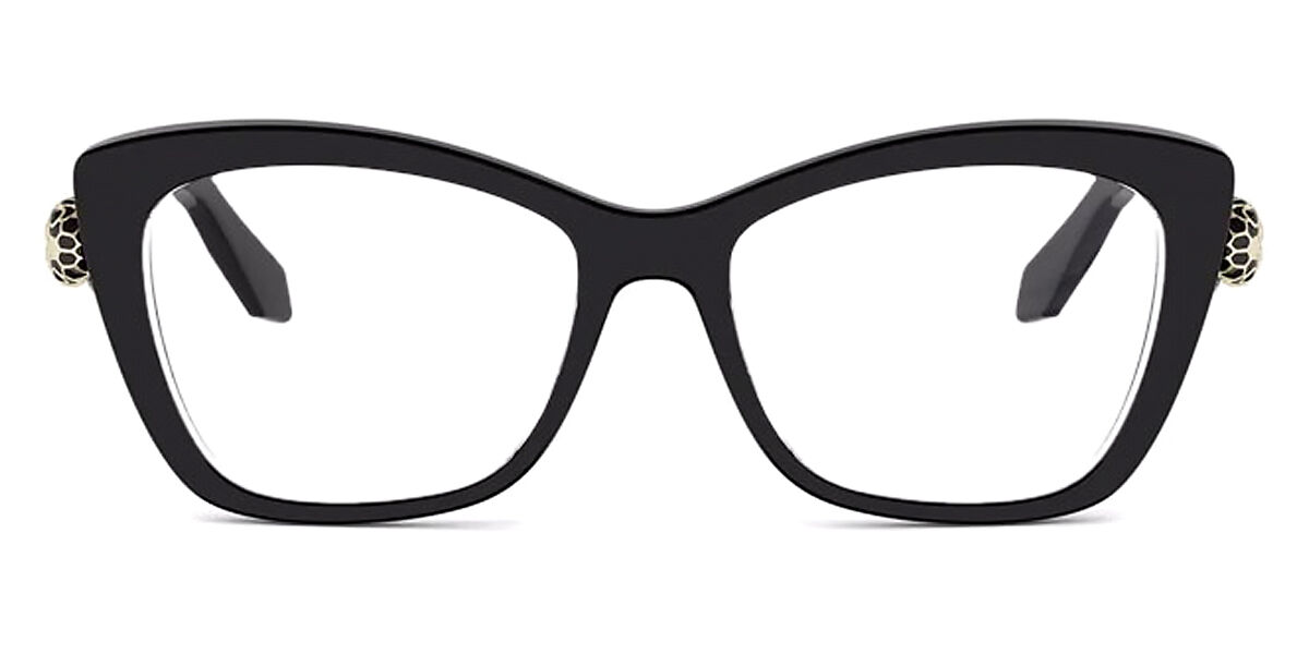Bvlgari BV50074I Men's Glasses, Black, Size 53
