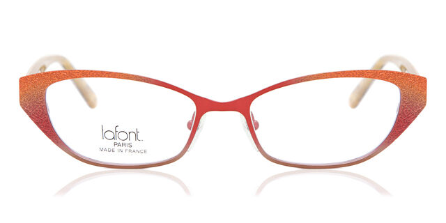 Lafont Renata 601 Red Eyeglasses | SmartBuyGlasses US display picture 3