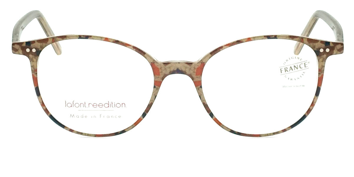 Lafont Heritiere 7121 Glasses Pink Blue | SmartBuyGlasses New Zealand