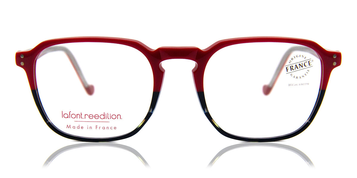 Lafont Manhattan 6117 Rote Herren Brillen