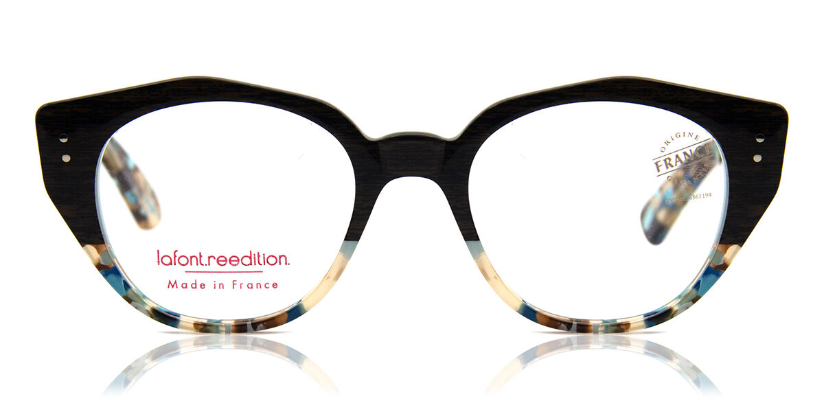 Lafont Nightclub 5188 Women's Eyeglasses Black Size 50 (Frame Only) - Blue Light Block Available