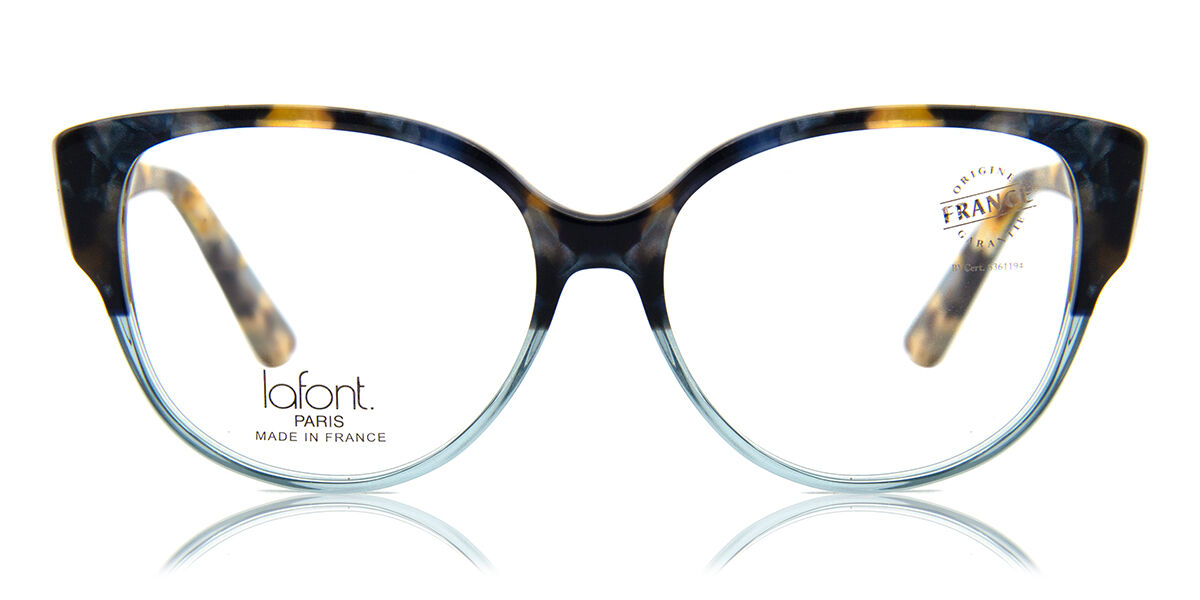 Lafont Non Stop 3208 Women's Eyeglasses Blue Size 54 (Frame Only) - Blue Light Block Available