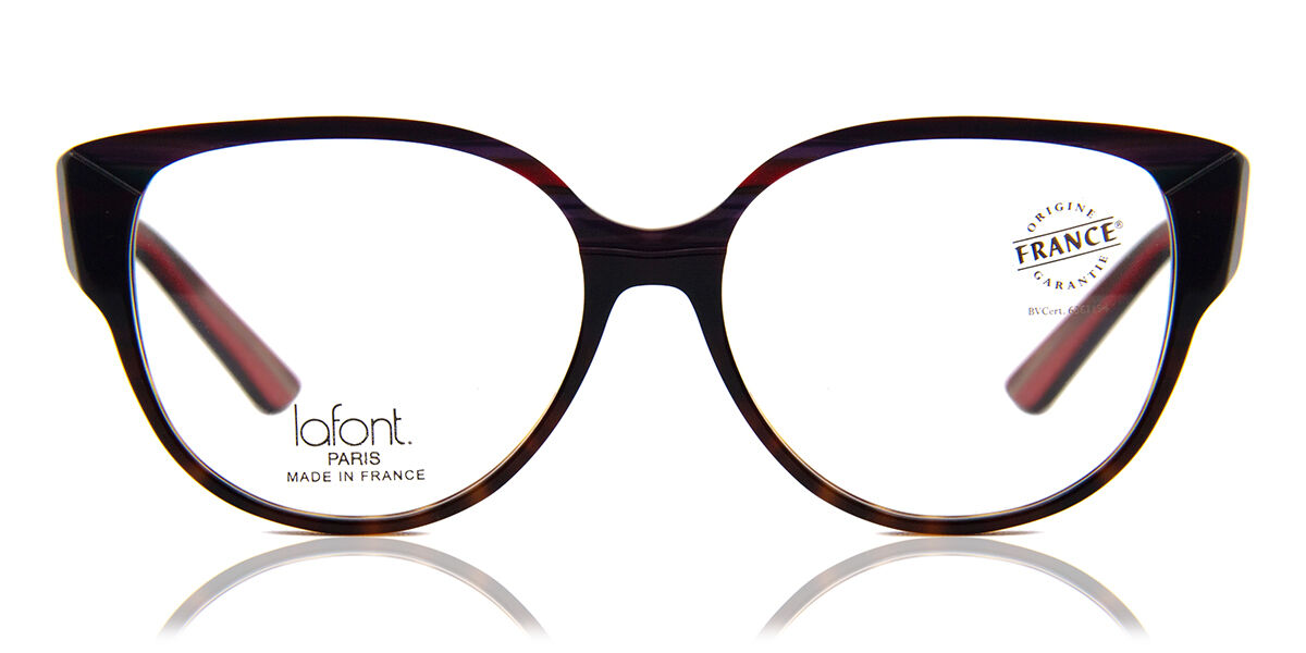 Lafont Non Stop 6080 Women's Eyeglasses Tortoiseshell Size 54 (Frame Only) - Blue Light Block Available