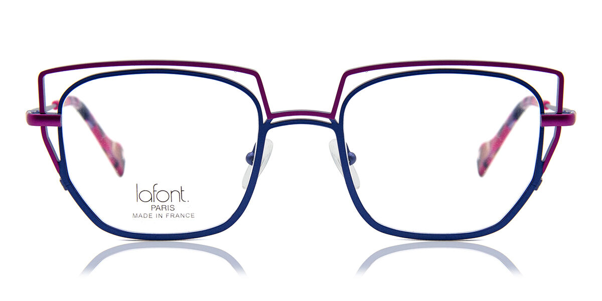 Lafont Nora 7733 Women's Eyeglasses Blue Size 51 (Frame Only) - Blue Light Block Available