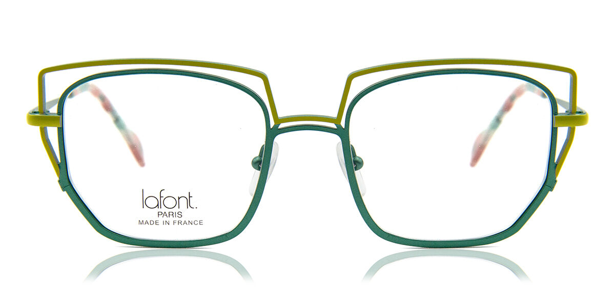 Lafont Nora 8511 Women's Eyeglasses Green Size 51 (Frame Only) - Blue Light Block Available