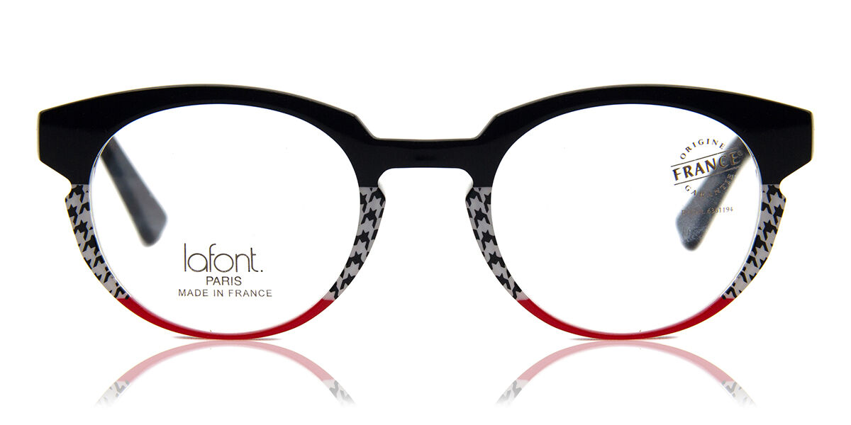 Lafont Ole-Ole 1091 Women's Eyeglasses Black Size 48 (Frame Only) - Blue Light Block Available