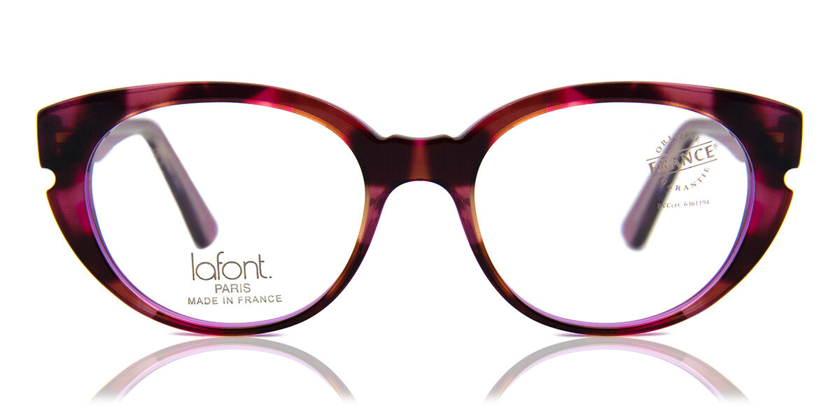 Lafont Ombeline 7155 Women's Eyeglasses Tortoiseshell Size 49 (Frame Only) - Blue Light Block Available