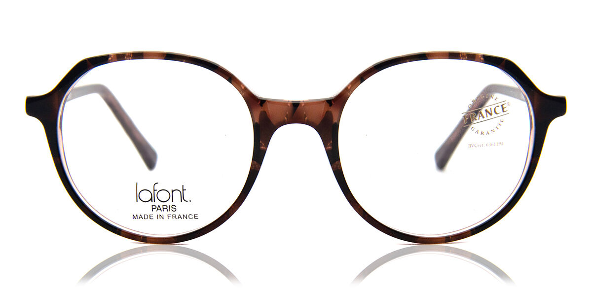 Lafont Ornella 5179 51 Sköldpaddemönstradeshell Glasögon (Endast Båge) Kvinna